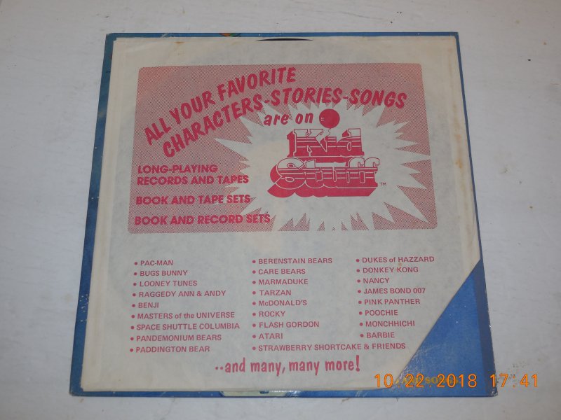 Image 2 of The Care Bears Adventures in Care-a-Lot Kid Stuff Records KSS5038 LP Album OOP