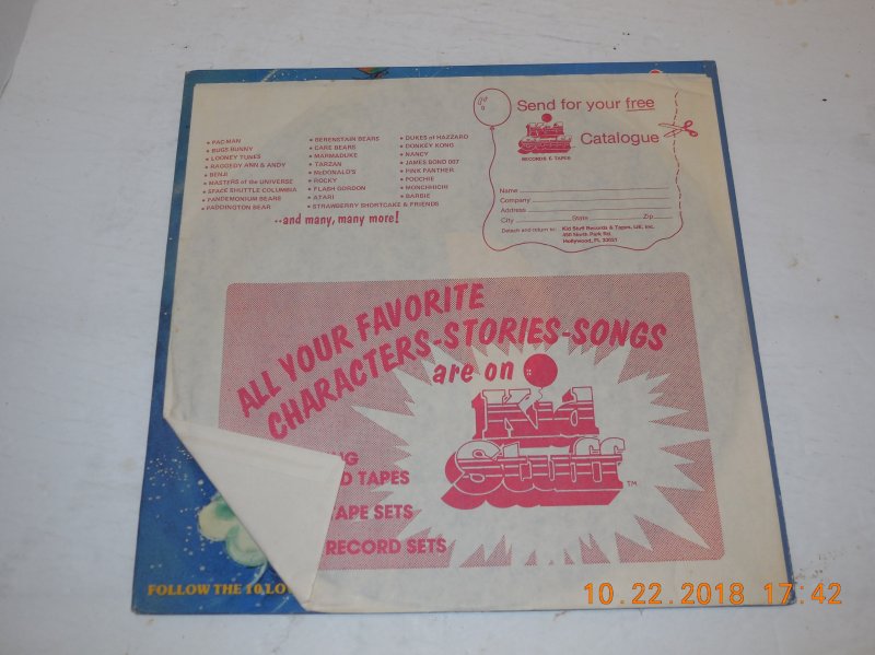 Image 3 of The Care Bears Adventures in Care-a-Lot Kid Stuff Records KSS5038 LP Album OOP