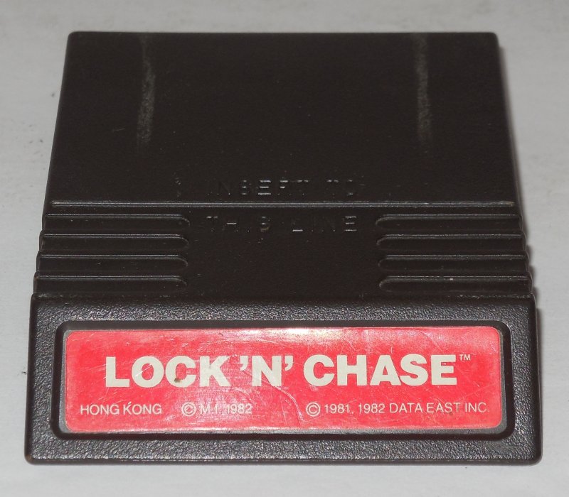 Image 0 of intellivision lock n chase Mattel 1982 vintage game Cart