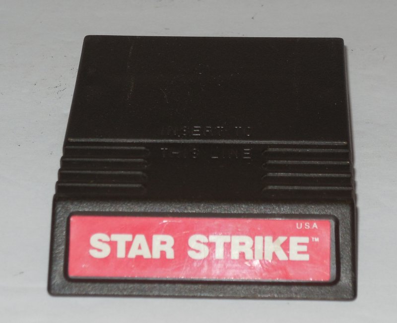Image 0 of Intellivision Star Strike Mattel 1982 vintage game Cart