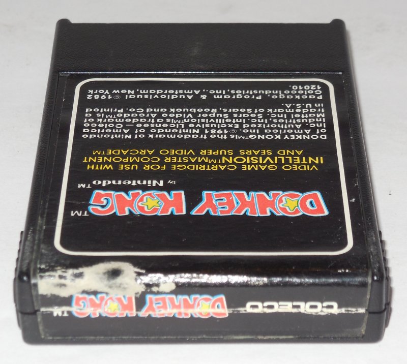 Image 1 of Intellivision Donkey Kong Mattel 1982 vintage game Cart