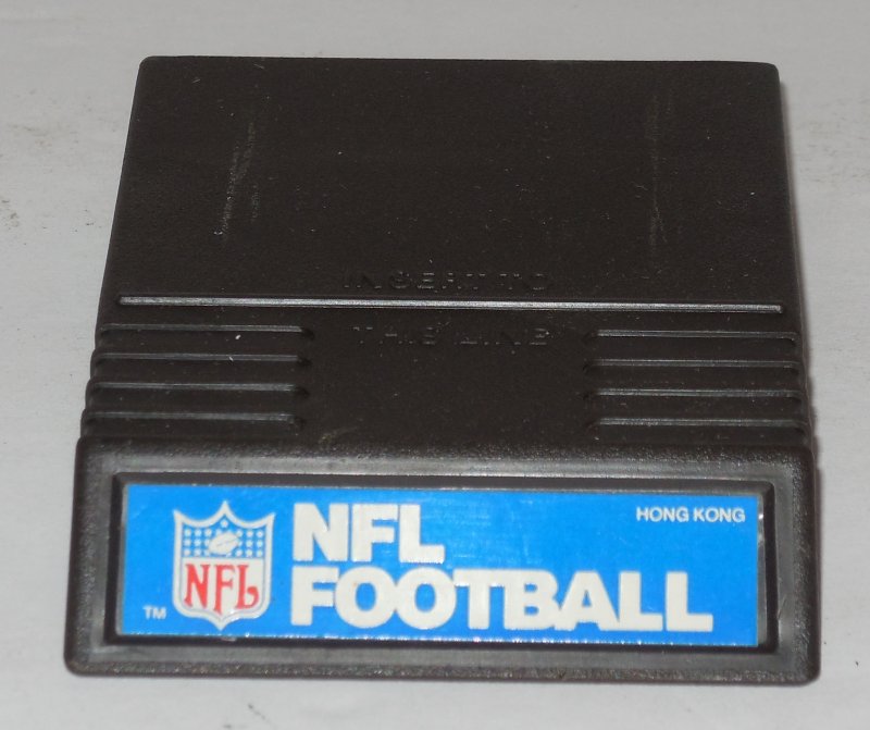 Image 0 of intellivision NFL football Mattel 1980 vintage game Cart