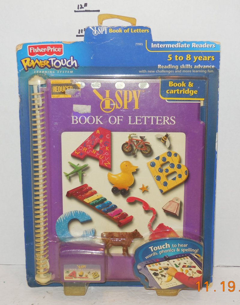 Image 0 of Cartridge I SPY Book of Letters Fisher Price for Power Touch Learning System