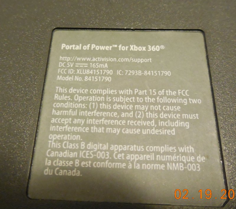 Image 2 of Skylanders Portal Of Power For xbox 360 Replacement
