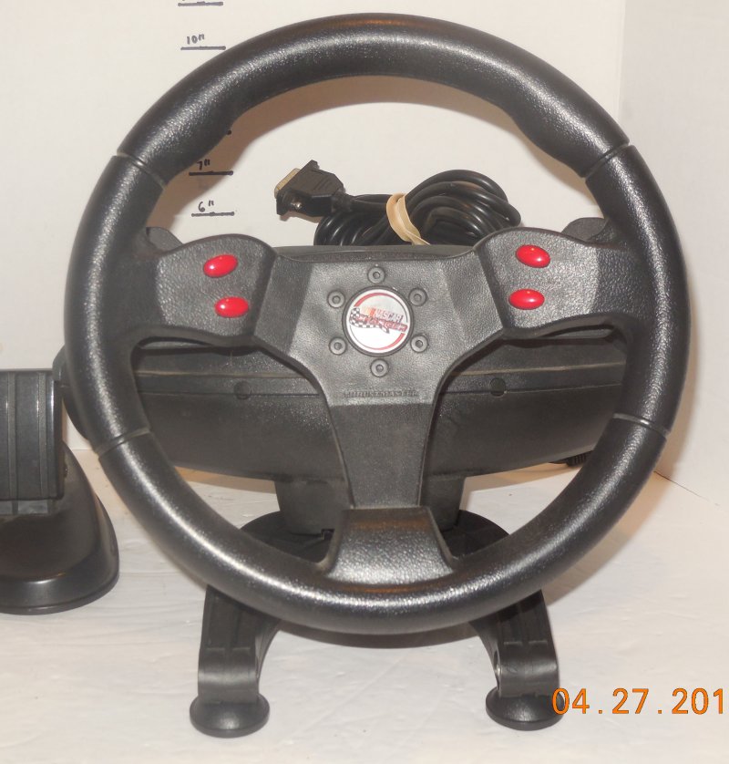 Image 1 of Thrustmaster Charger Steering Wheel with Pedals for PC