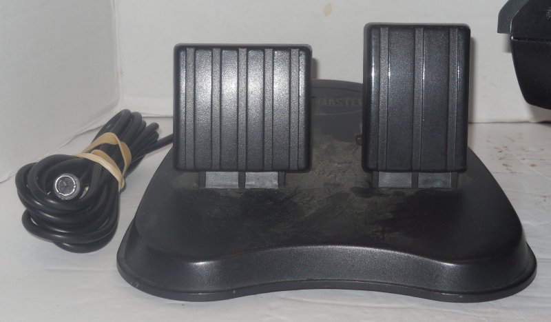 Image 2 of Thrustmaster Charger Steering Wheel with Pedals for PC