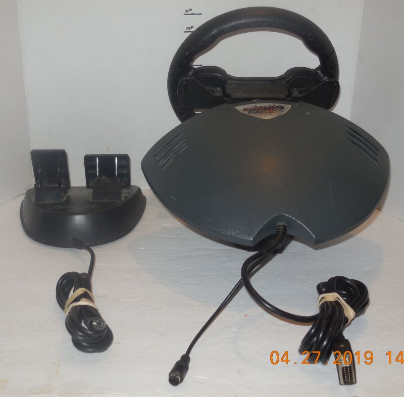 Image 3 of Thrustmaster Charger Steering Wheel with Pedals for PC
