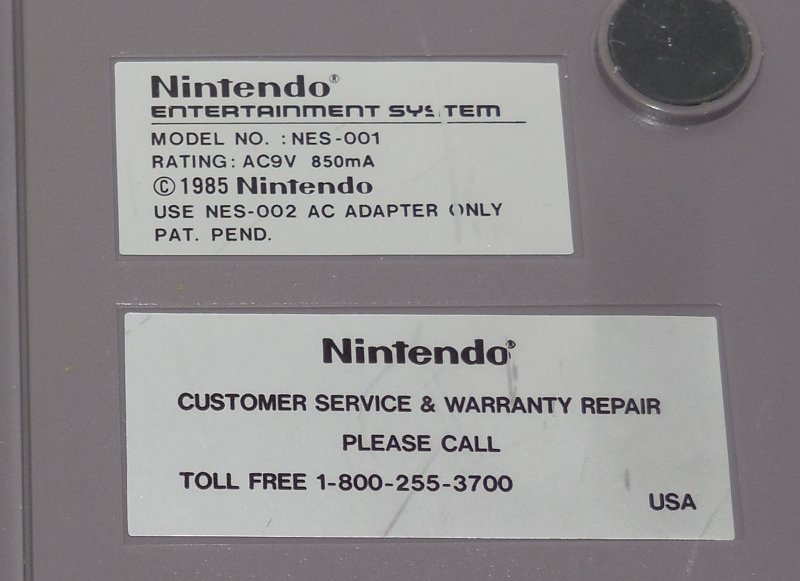 Image 12 of Vintage Nintendo Entertainment System Video Game Model NES-001 100% Complete