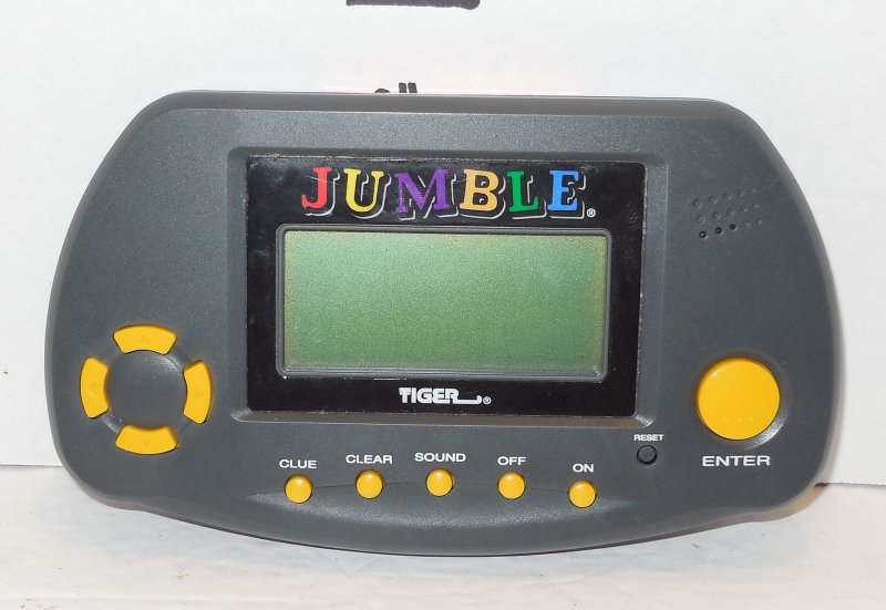 Image 0 of Vintage 1998 Tiger Electronics JUMBLE Electronic Handheld Travel Game