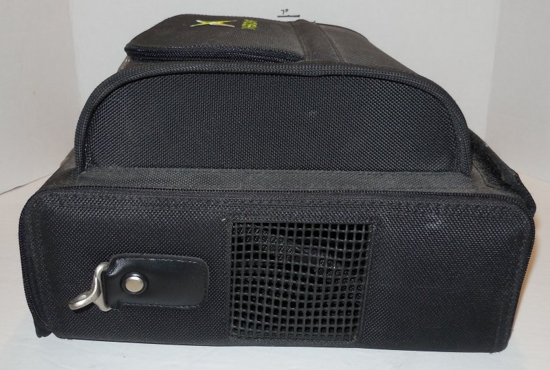 Image 2 of Vintage XBOX Travel Bag Carrying Carry Case with Shoulder Strap Black X Box