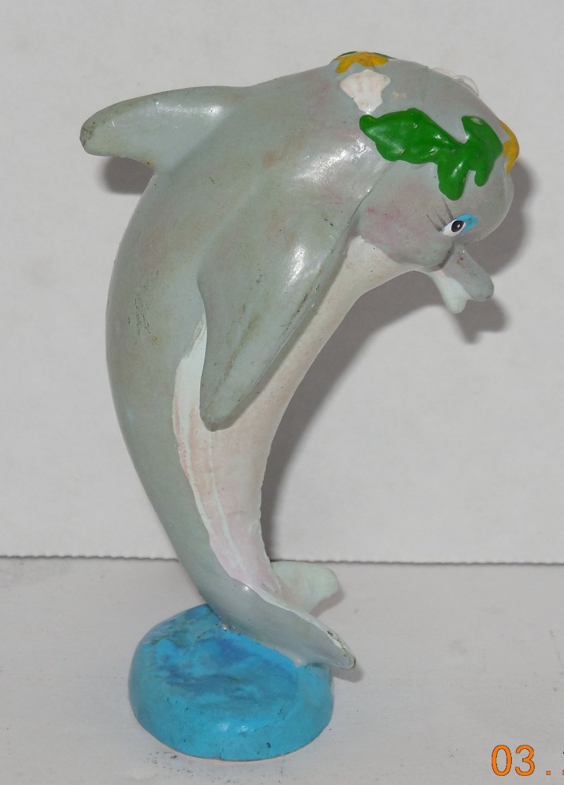 Image 1 of 1987 Shamu and his Crew Dolly Dolphin PVC Figure Vintage Rare VHTF SEA WORLD