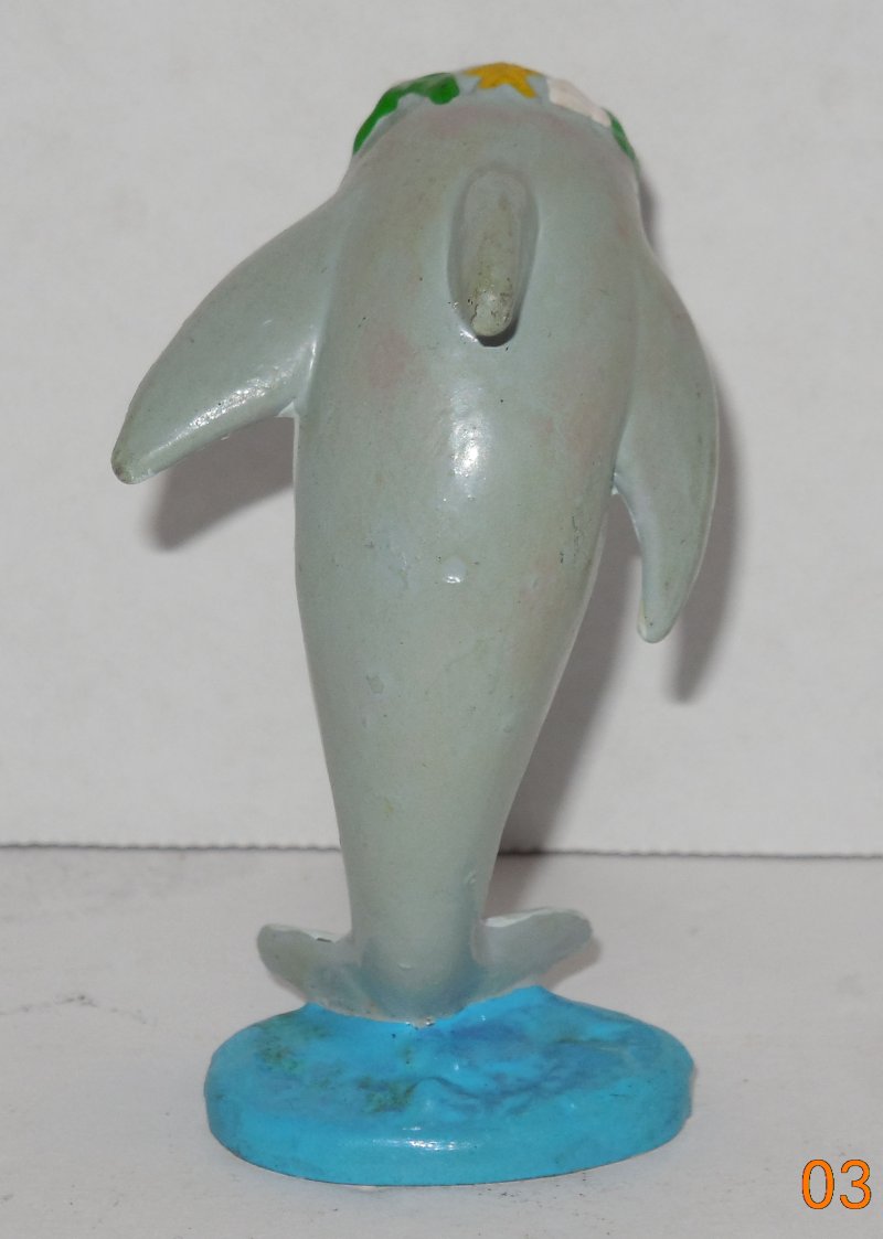 Image 2 of 1987 Shamu and his Crew Dolly Dolphin PVC Figure Vintage Rare VHTF SEA WORLD