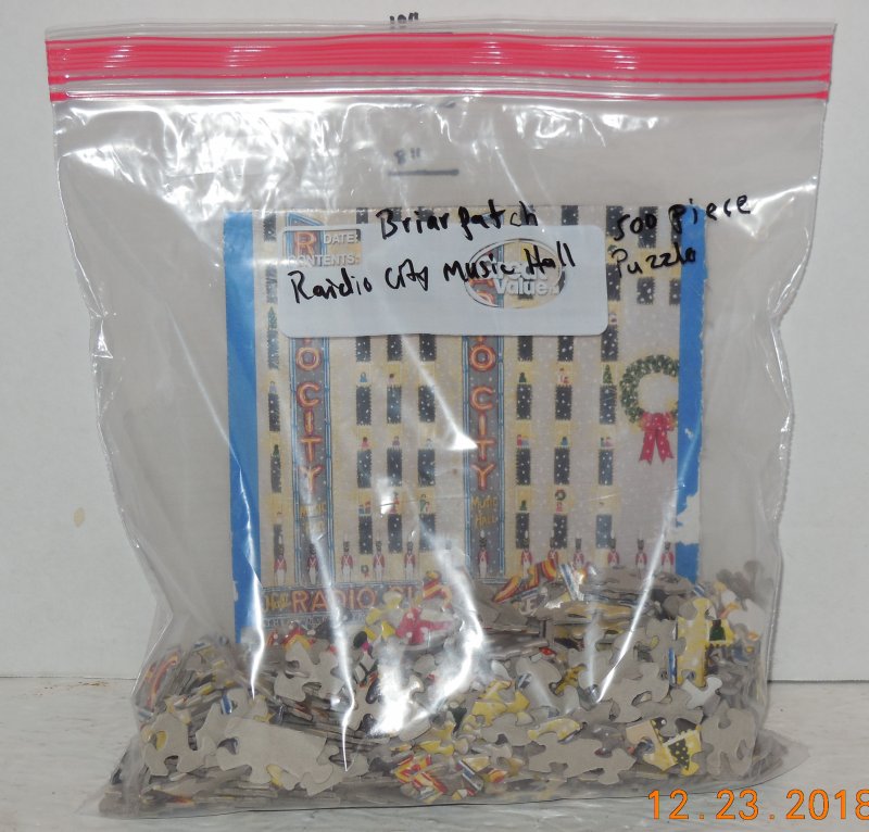 Image 0 of Briarpatch Radio city Music Hall 500 Piece Jigsaw Puzzle
