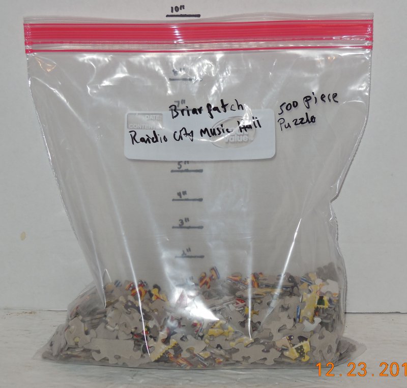 Image 1 of Briarpatch Radio city Music Hall 500 Piece Jigsaw Puzzle