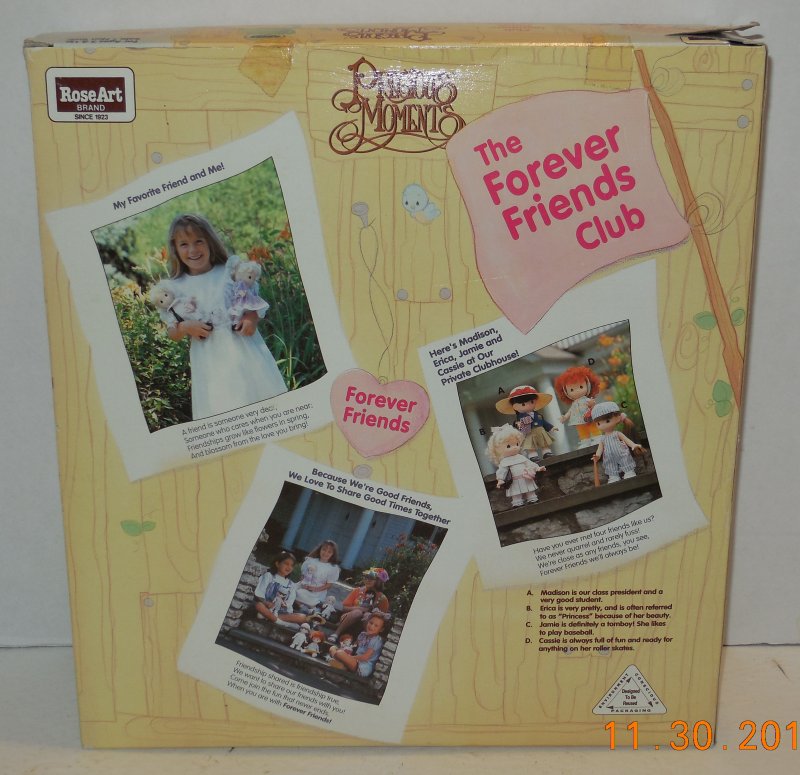 Image 2 of 1993 Precious Moments The Forever Friends Club Jamie NRFP MINMP