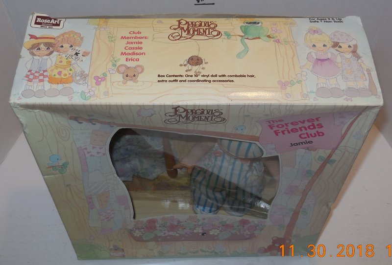 Image 3 of 1993 Precious Moments The Forever Friends Club Jamie NRFP MINMP