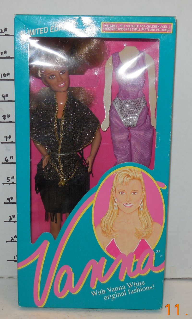 1990 Limited Edition Home Shopping Club Vanna White Fashion Doll MINMP NRFP #2