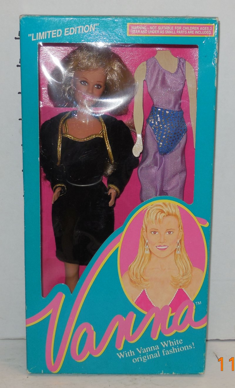 Image 0 of 1990 Limited Edition Home Shopping Club Vanna White Fashion Doll MINMP NRFP