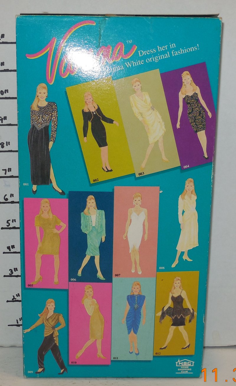 Image 3 of 1990 Limited Edition Home Shopping Club Vanna White Fashion Doll MINMP NRFP