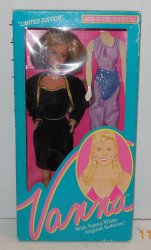 1990 Limited Edition Home Shopping Club Vanna White Fashion Doll MINMP NRFP