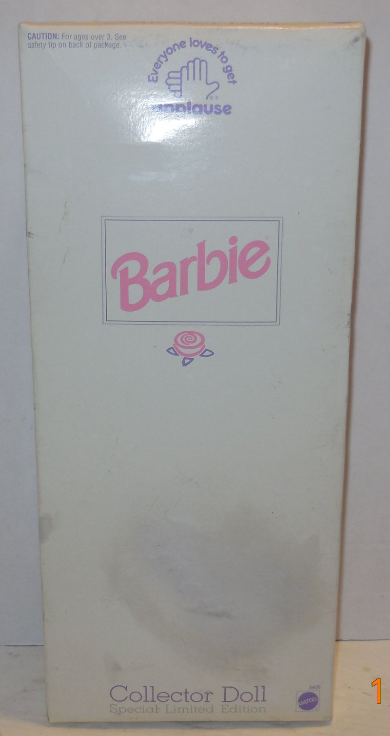 Image 0 of Mattel 1991 Barbie Collector doll Applause Special Limited Edition #3406
