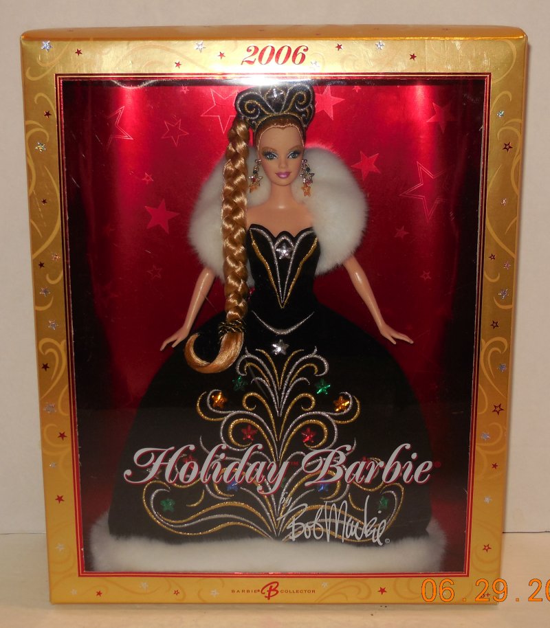 Image 0 of 2006 Holiday Barbie Bob Mackie Doll RARE HTF Mattel