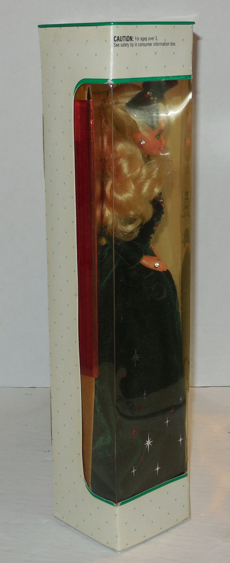 Image 4 of 1991 Happy Holidays Barbie Doll Collectors Edition RARE HTF Mattel