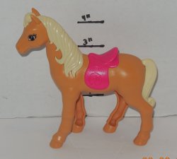 Barbie 4 Pony Horse Toy