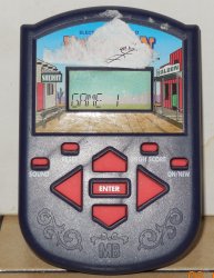 Vintage 1995 MB Milton Bradley Hangman Electronic Handheld Travel Game