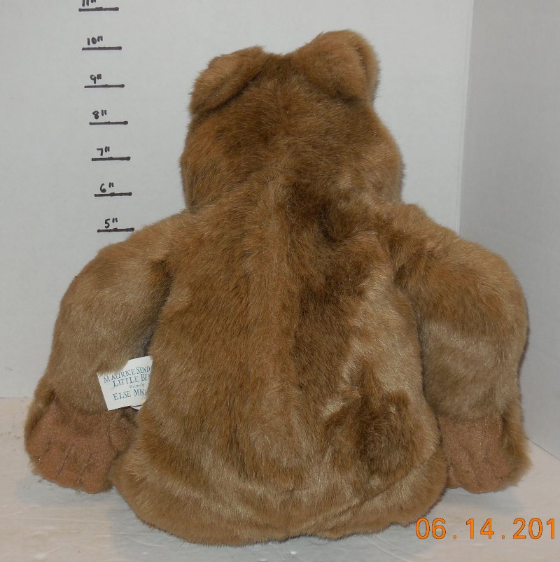 Image 1 of 1998 Kidpower Maurice Sendak's Your Friend Little Bear Plush Toy Talks & Laughs