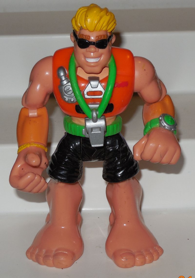 Vintage 2001 Fisher Price Rescue Heroes Action Figure #4