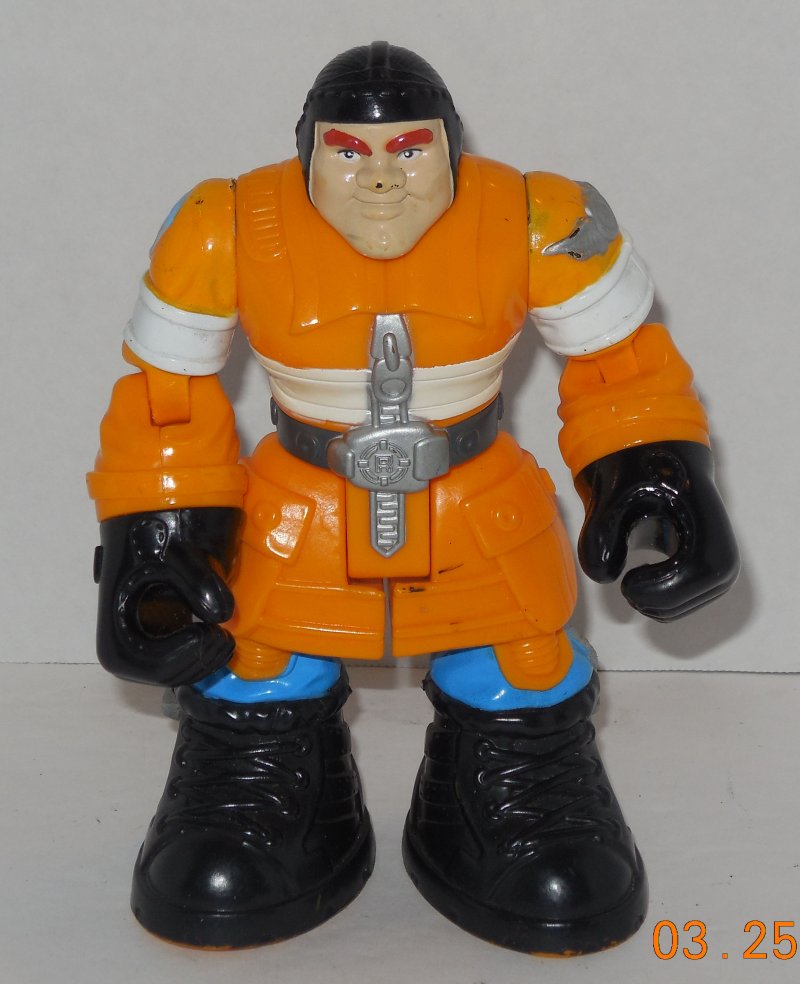 Vintage 2001 Fisher Price Rescue Heroes Police Officer with blue Pants