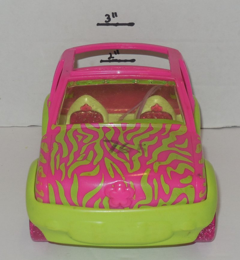 Image 1 of 2001 Origin Mattel Polly Pocket Pink Green Zebra 6
