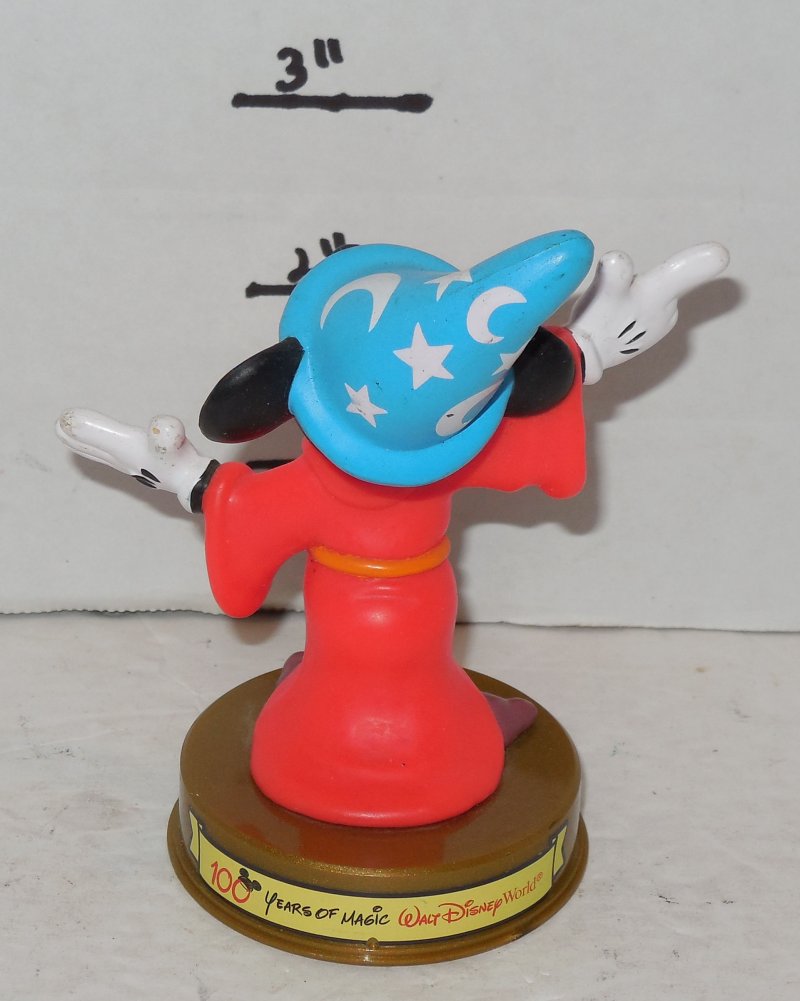 Image 1 of 2002 Mcdonalds Happy Meal Toy Disney 100 Years of Magic Mickey Mouse Sorcerer's 
