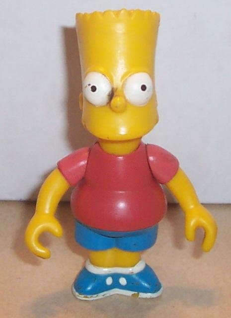 Image 0 of 2002 Playmates Simpsons Bart Figure VHTF WOS Series 1