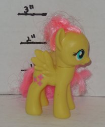 2012 My Little Pony Fluttershy G4 MLP Hasbro Wedding Single