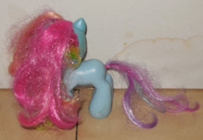 Image 1 of 2009 My Little Pony Rainbow Dash G3.5 MLP Hasbro Blue 