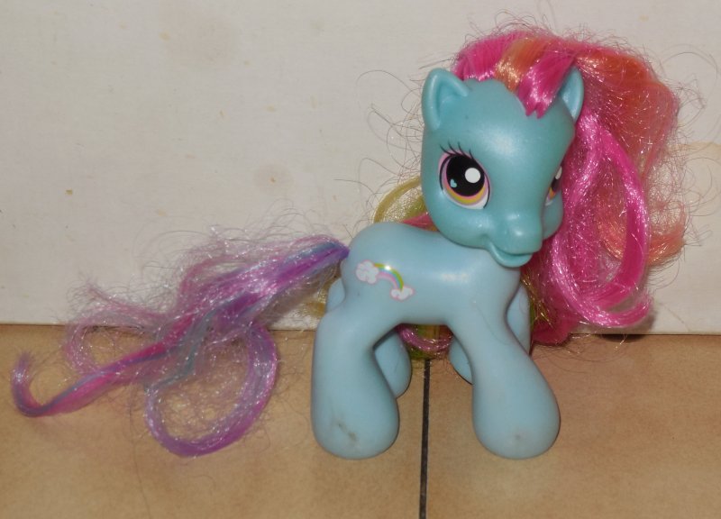 Image 0 of 2009 My Little Pony Rainbow Dash G3.5 MLP Hasbro Blue 