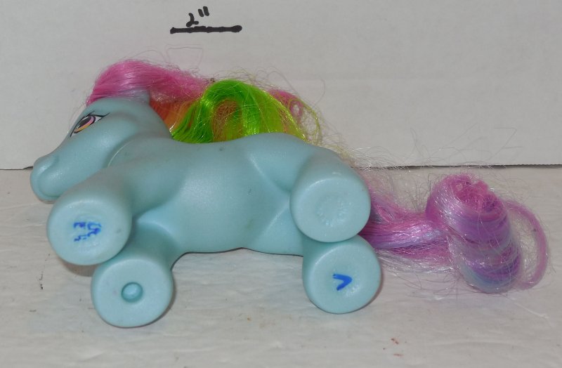 Image 2 of 2007 My Little Pony Rainbow Dash G3 MLP Hasbro Blue