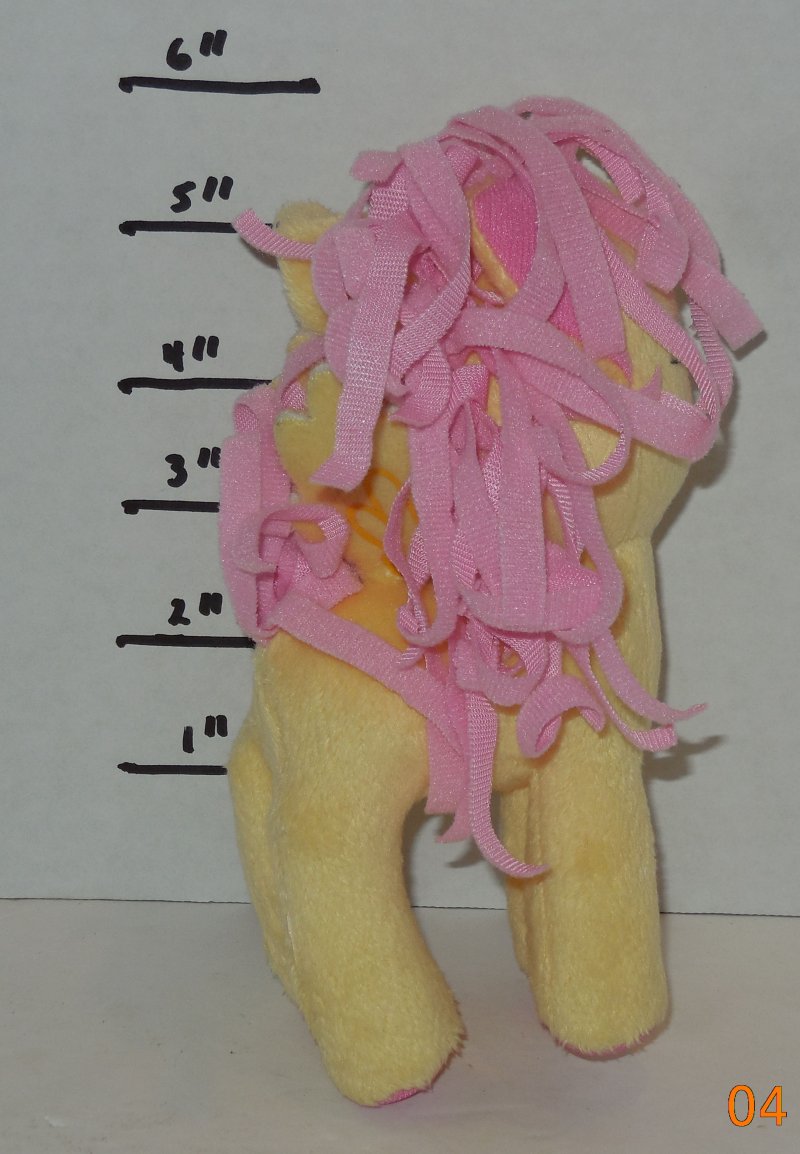Image 3 of My Little Pony Fluttershy 6 Plush Toy Rare HTF MLP