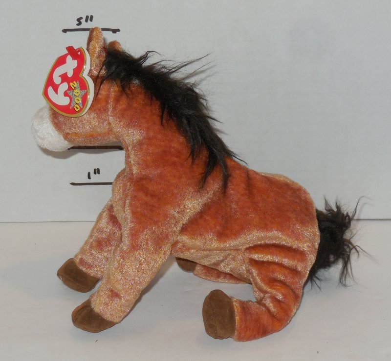 Image 0 of TY Oats Beanie Baby The Horse plush toy