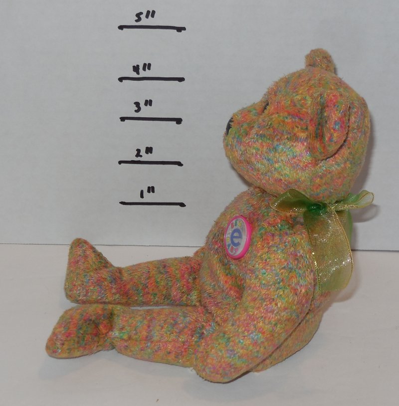 Image 1 of TY Speckles Beanie Baby Bear plush toy Internet Exclusive Members Only