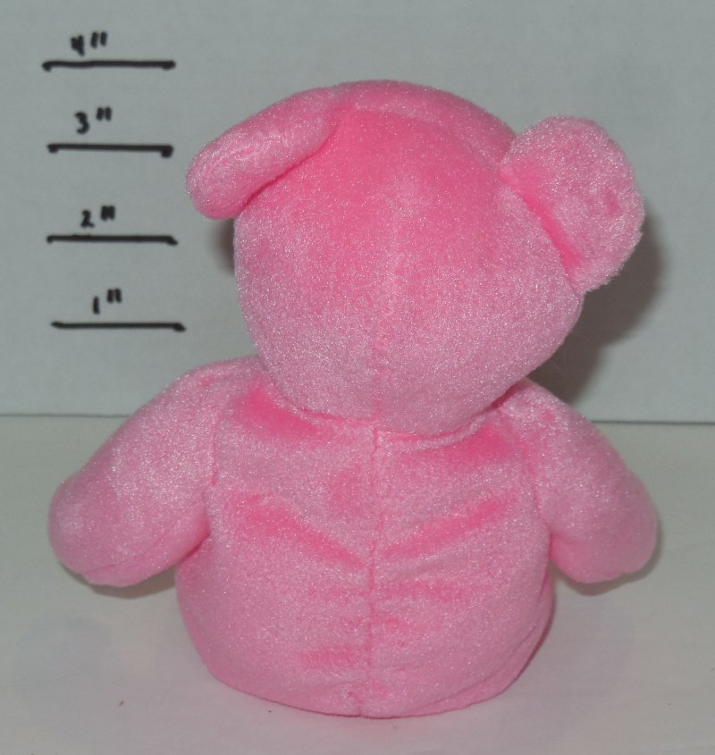 Image 2 of TY AWARE Bear Beanie Baby plush toy Pink Breast Cancer Awareness