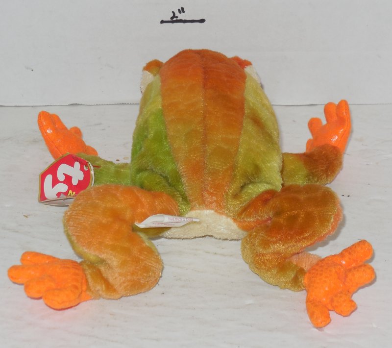 Image 2 of TY 2000 Prince The Frog Beanie Baby plush toy
