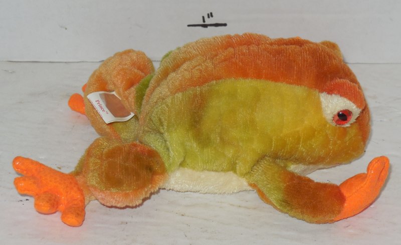 Image 3 of TY 2000 Prince The Frog Beanie Baby plush toy