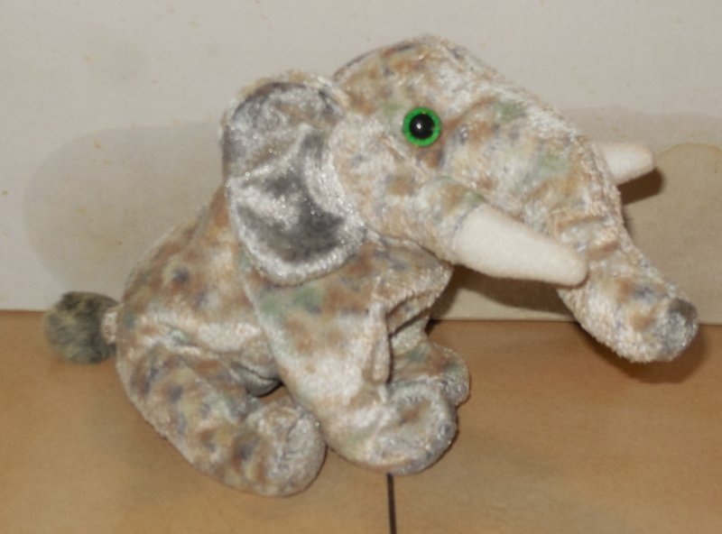 Image 1 of TY Pounds The Elephant Beanie Baby plush toy RARE VHTF