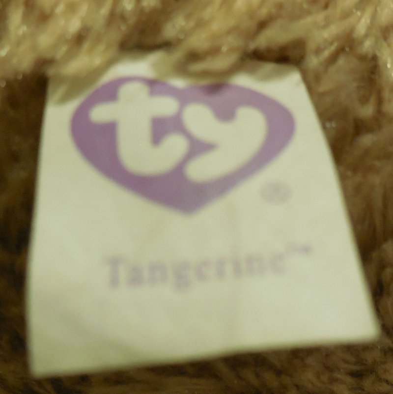 Image 2 of Ty Tangerine The Orangutan Beanie Boos plush toy