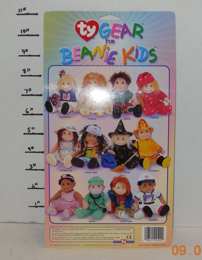 Image 1 of TY Gear for Beanie Kids Cheerleader Outfit