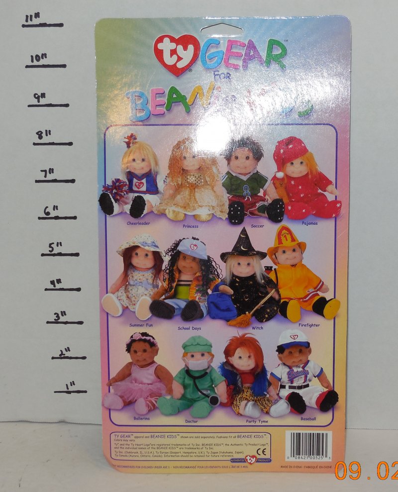 Image 1 of TY Gear for Beanie Kids ELF Outfit