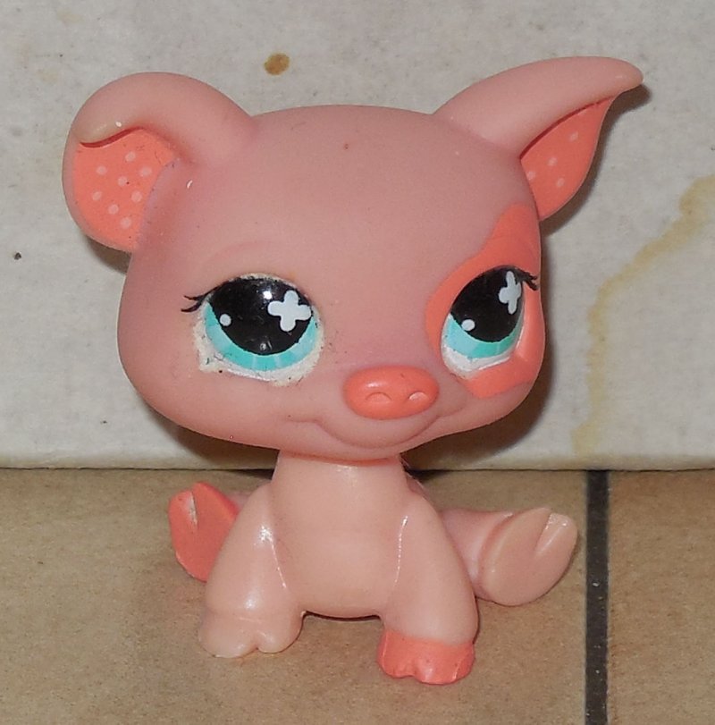 Image 0 of LITTLEST PET SHOP LPS #622 PINK PIG PINK EYE PATCH